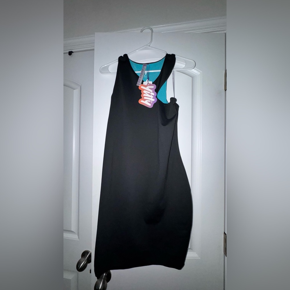 YITTY Black and Teal Dress